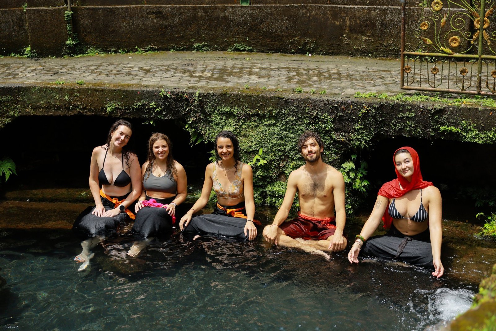 Peaceful yogic lifestyle in Bali