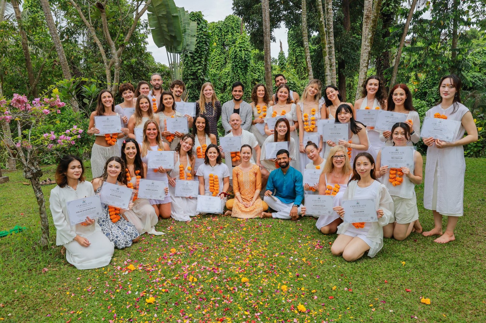 Yoga teacher training certification
